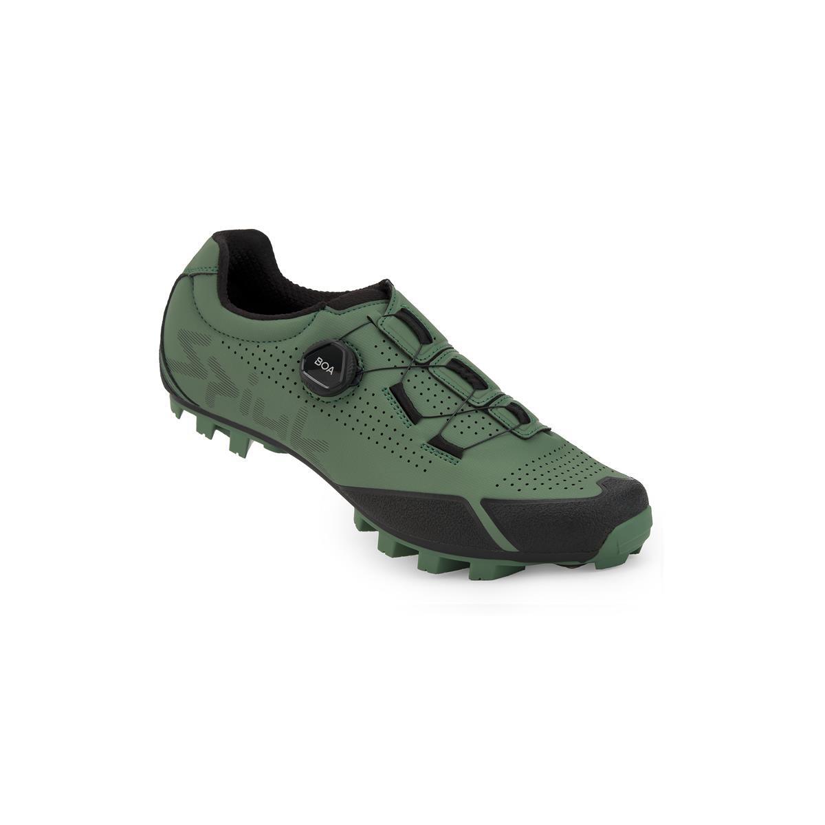Zapatillas Spiuk Loma gravel/XC verde – principal