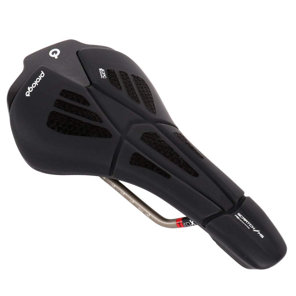 Sillín Prologo Scratch M5 CPC Tirox negro – vista general