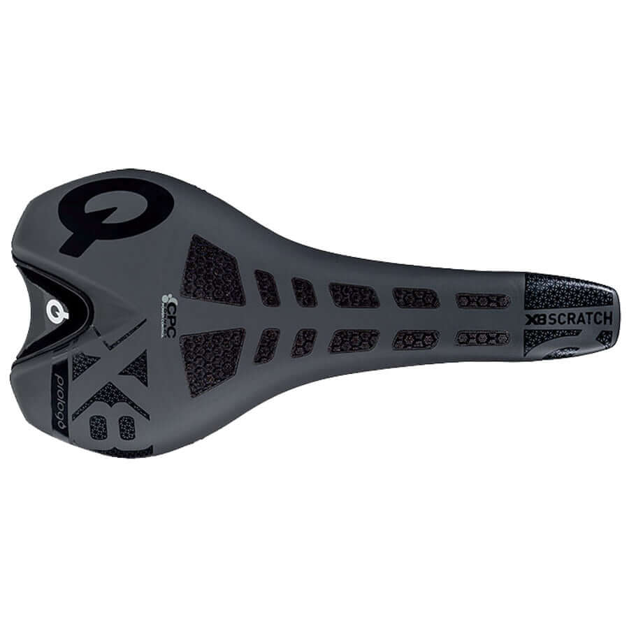Sillín Prologo Scratch X8 CPC Tirox negro – vista general