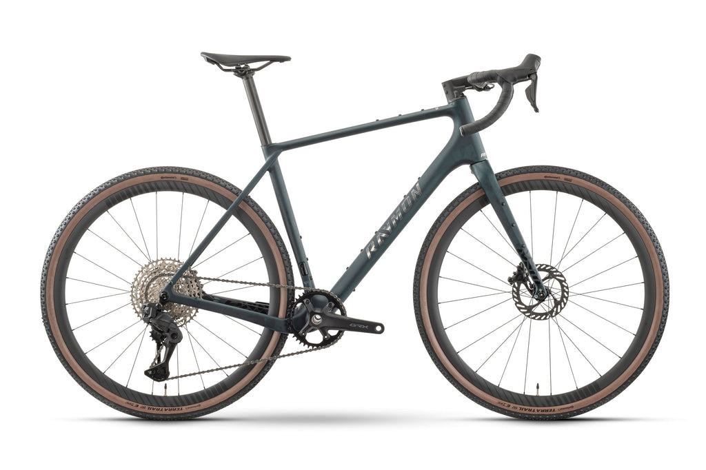 Bicicleta gravel Raymon Soreno Ultra 2027 ud jadegreen – vista lateral