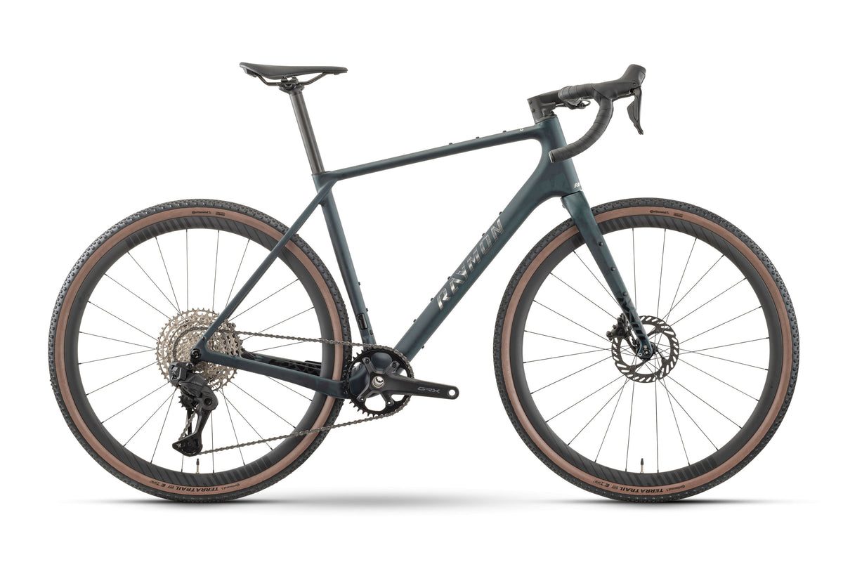Bicicleta gravel Raymon Soreno Ultra 2027 ud jadegreen – vista lateral