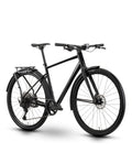 Bicicleta gravel Raymon Territ Comp Commute 2026 black stealth – vista lateral