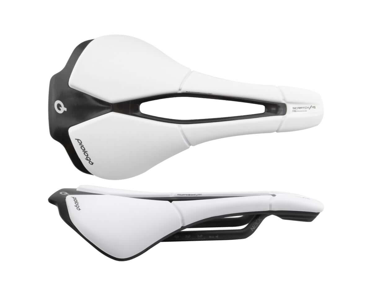 Sillín Prologo Scratch M5 PAS Nack blanco – vista general