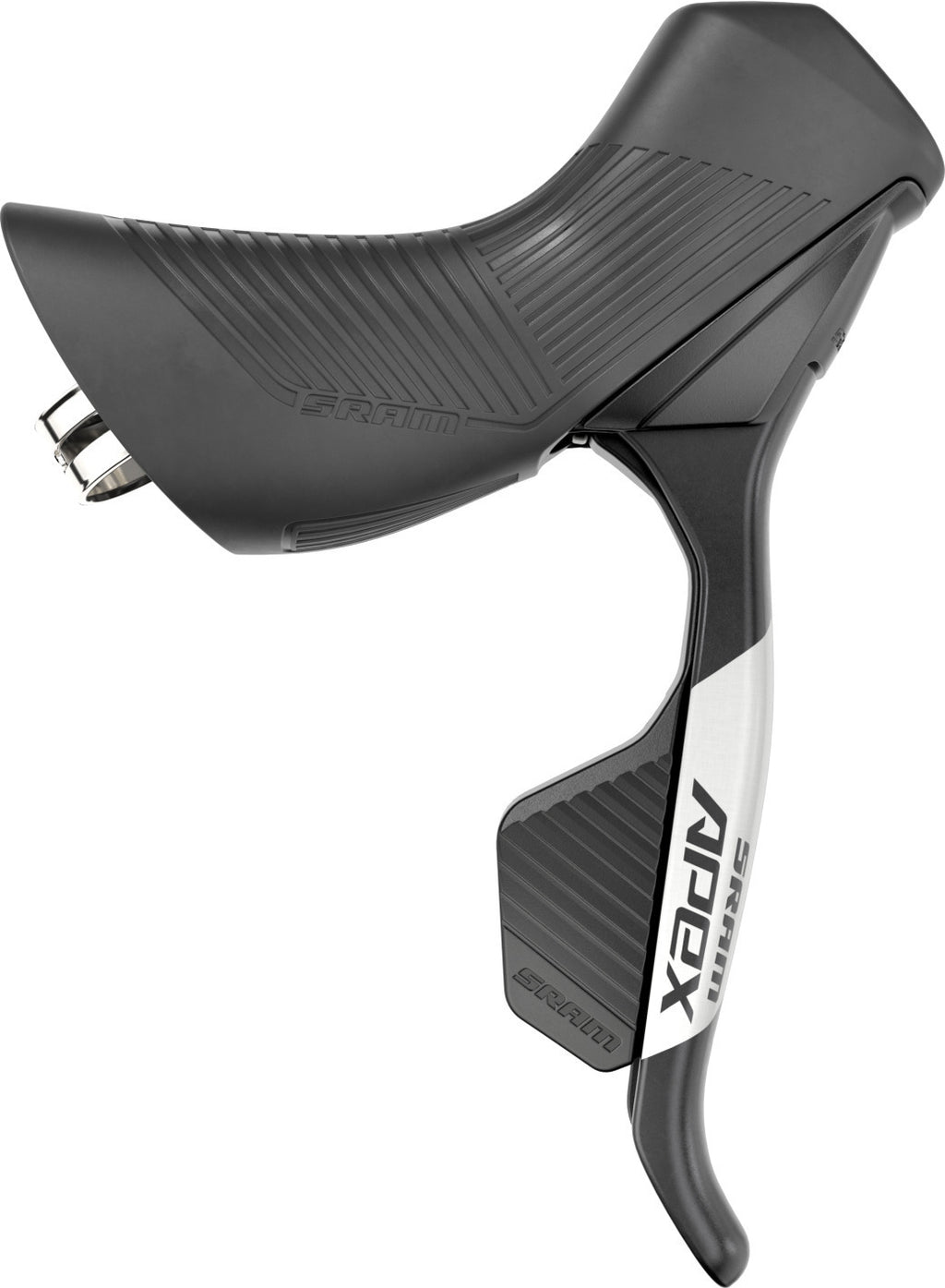 Manetas SRAM Apex AXS con freno hidráulico Flat Mount negro – vista trasera