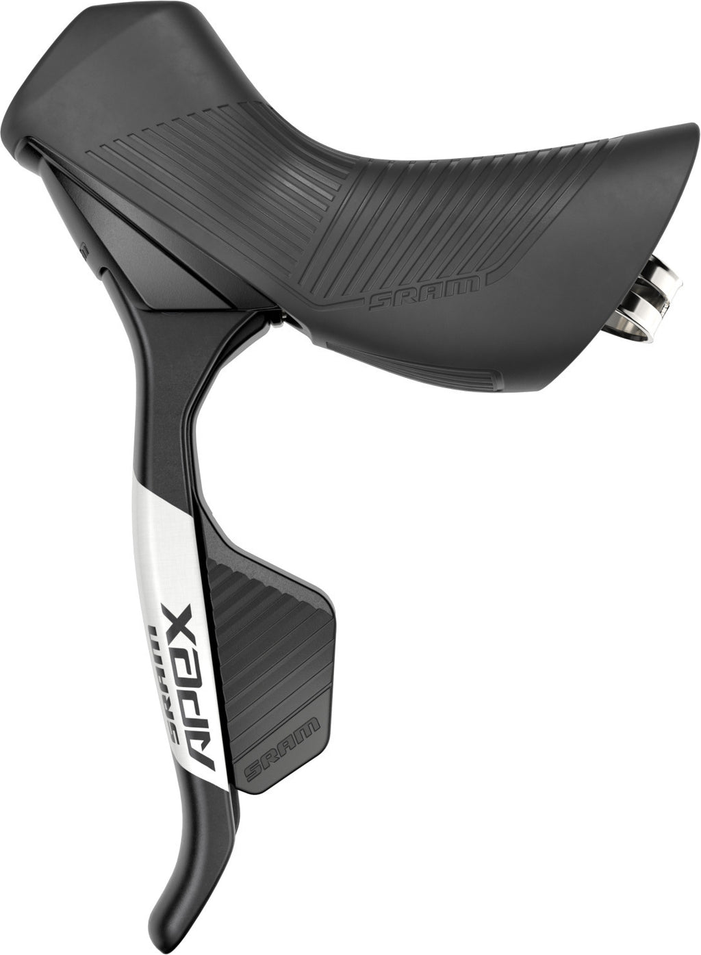 Manetas SRAM Apex AXS con freno hidráulico Flat Mount negro – vista lateral