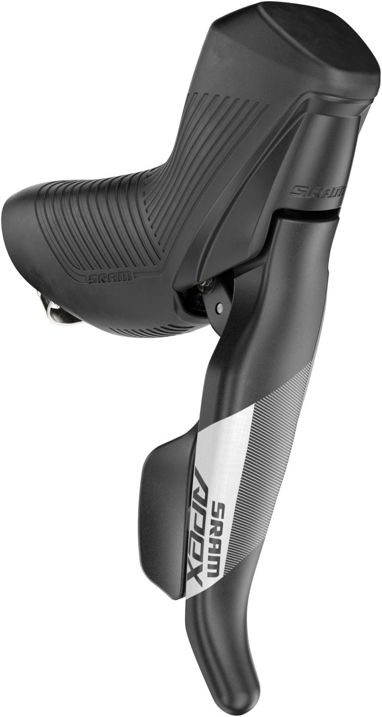 Manetas SRAM Apex 1x12 mecánicas con freno hidráulico Flat Mount negro – detalle 2