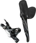 Maneta y freno hidráulico SRAM Force CX1 Post Mount gris – vista principal