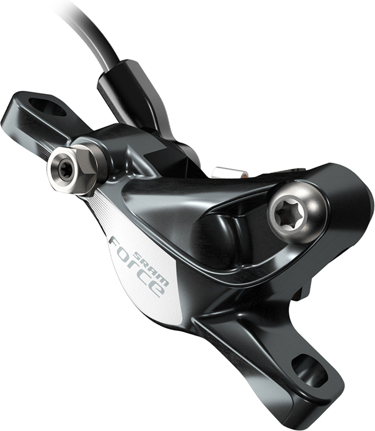 Maneta y freno hidráulico SRAM Force 1 con mando de tija telescópica negro – detalle 2