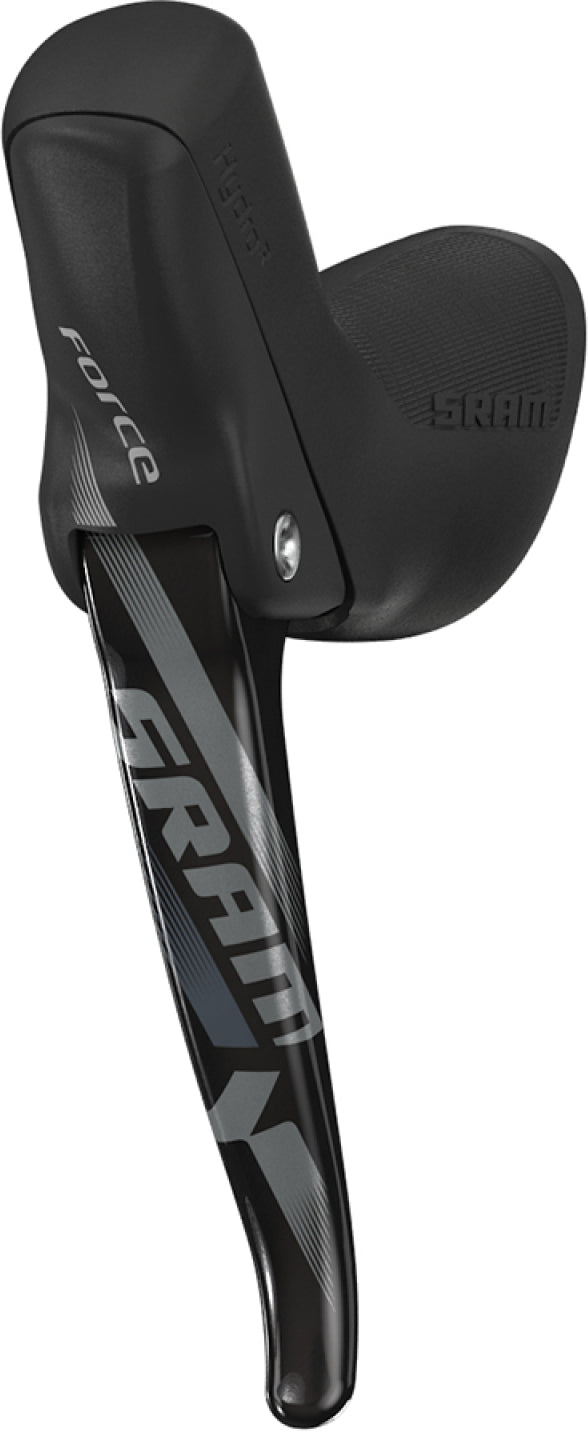 Maneta y freno hidráulico SRAM Force 1 con mando de tija telescópica negro – vista superior