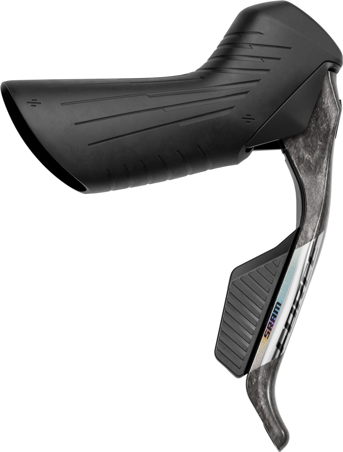 Manetas SRAM Force AXS E1 con freno hidráulico Flat Mount negro – detalle