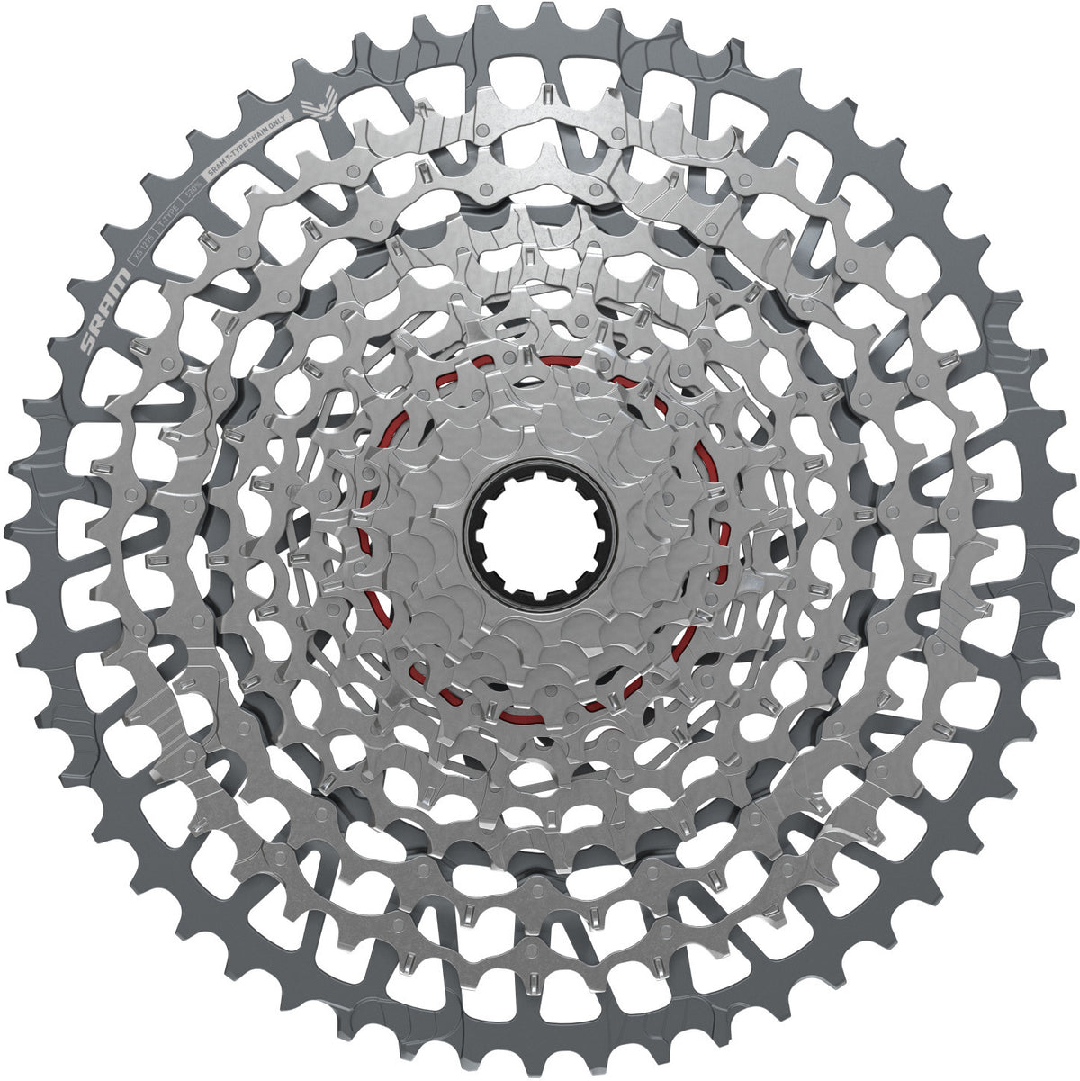 SRAM Cassette GX Eagle XS-1275 T-Type 10-52T, 12 velocidades negro