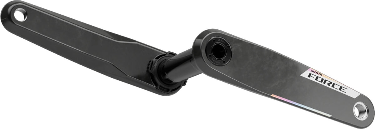 Brazos de biela SRAM Force E1 negro – vista superior
