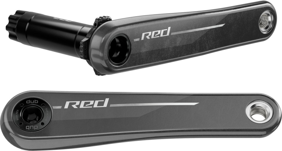 Brazos de biela SRAM RED AXS E1 DUB negro – vista principal