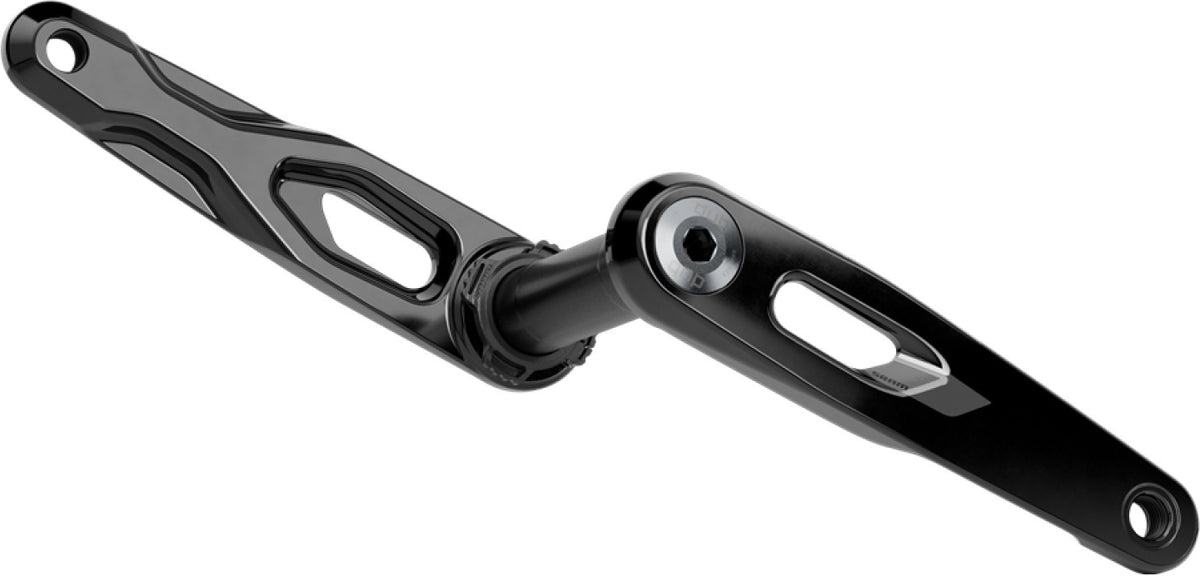 Brazos de biela SRAM Rival E1 negro – vista superior