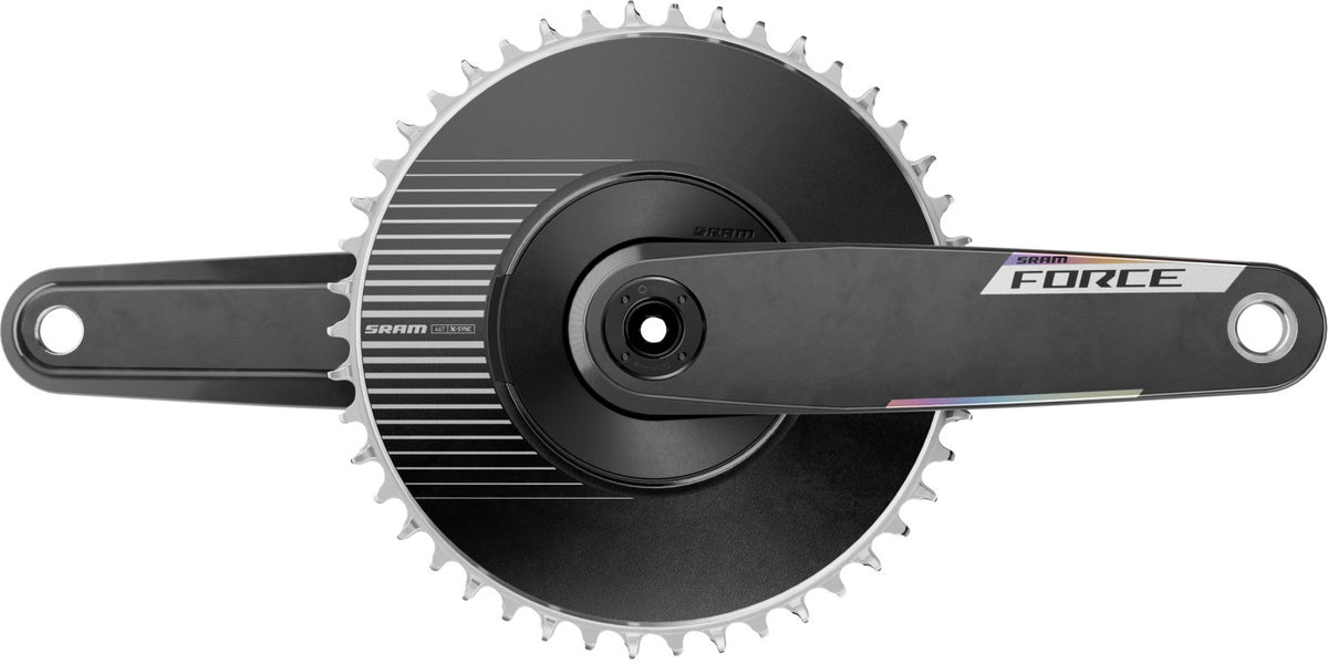 Bielas SRAM Force AXS E1 Aero 1x 50T DUB negro – vista lateral