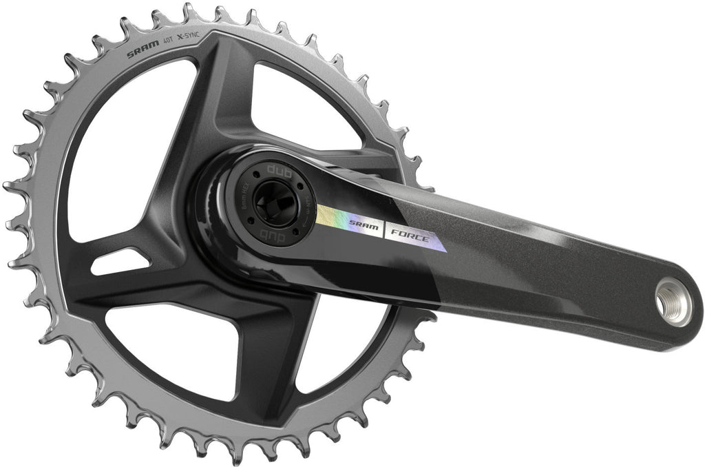 Bielas SRAM Force AXS Iridescent DUB tornasolado – vista principal