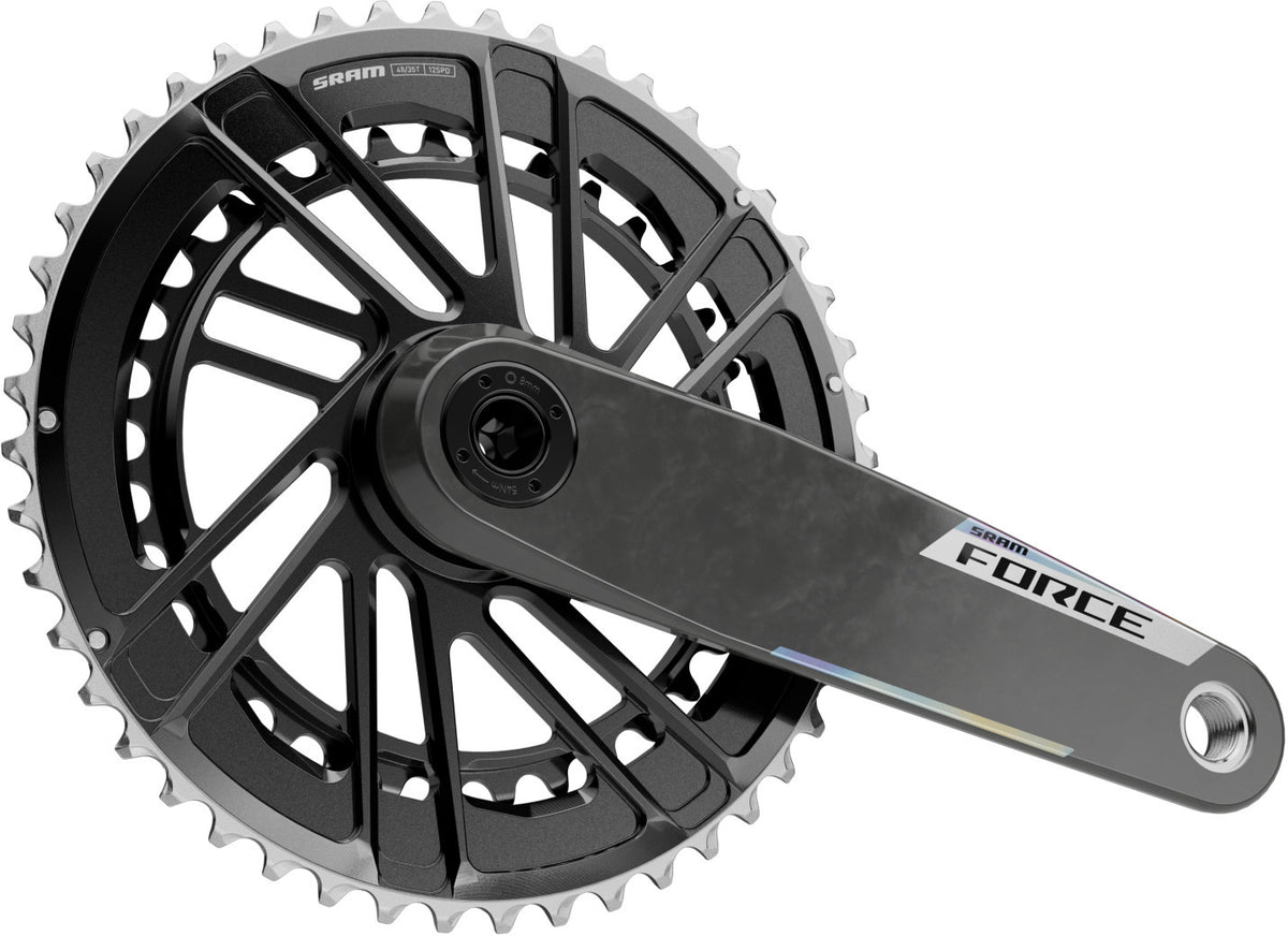 Bielas SRAM Force E1 2x12 DUB negro – vista lateral