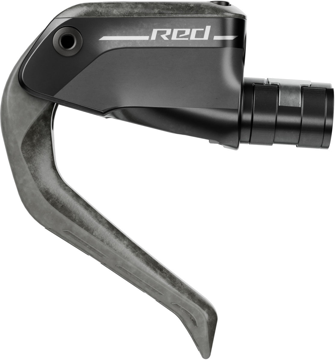 Freno hidráulico SRAM RED Aero para contrarreloj y triatlón negro – detalle