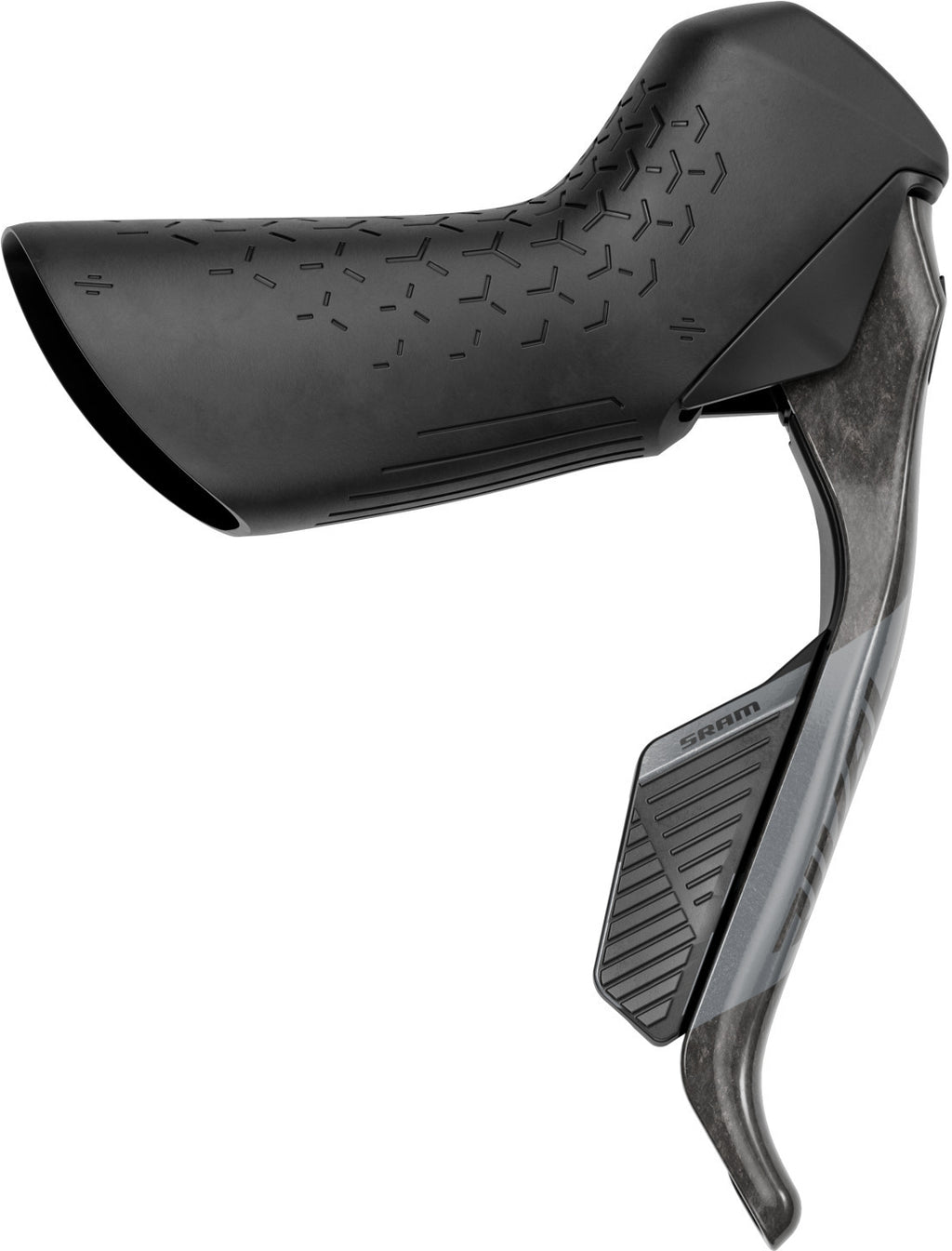 Manetas SRAM Rival AXS E1 con freno hidráulico Flat Mount negro – vista lateral