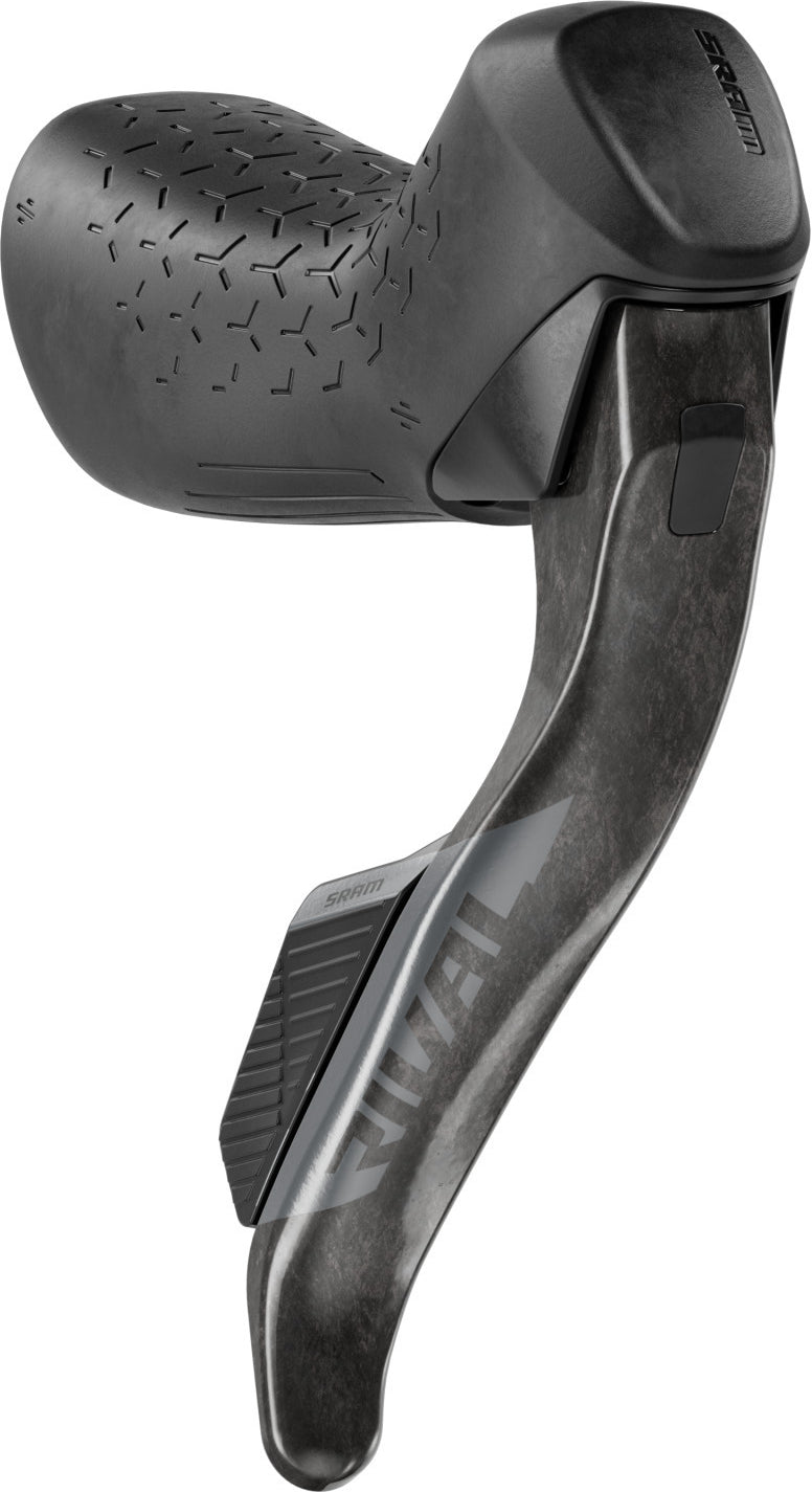 Manetas SRAM Rival AXS E1 con freno hidráulico Flat Mount negro – detalle