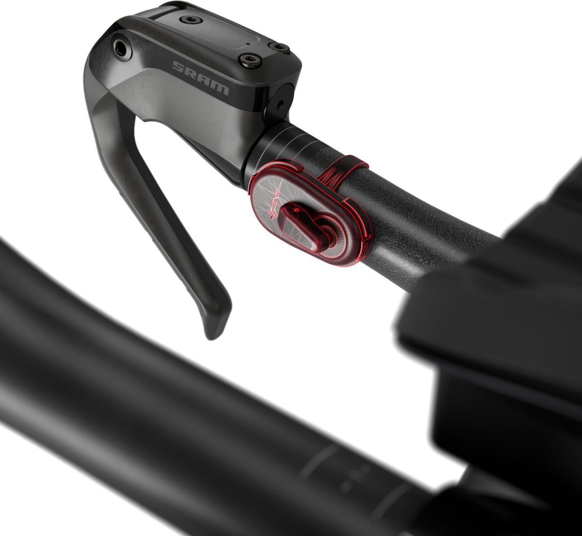 Pulsadores inalámbricos SRAM AXS Blips (par) negro – vista lateral