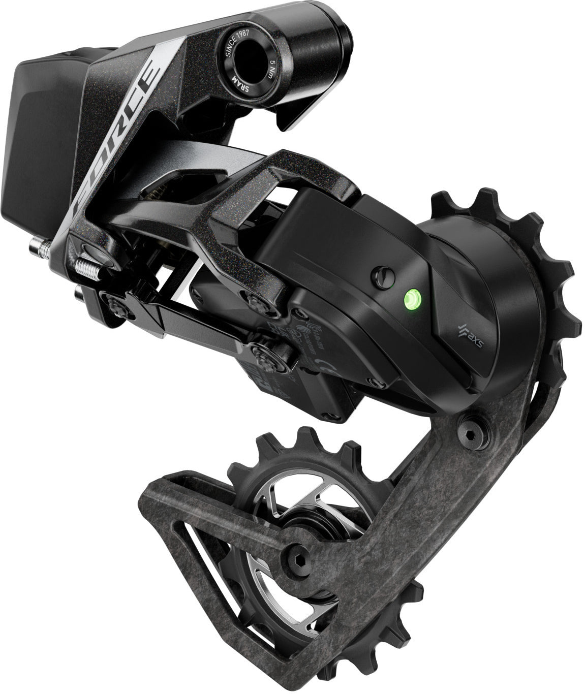 Cambio trasero SRAM Force AXS E1 12v, max. 36T (sin batería) negro – vista principal