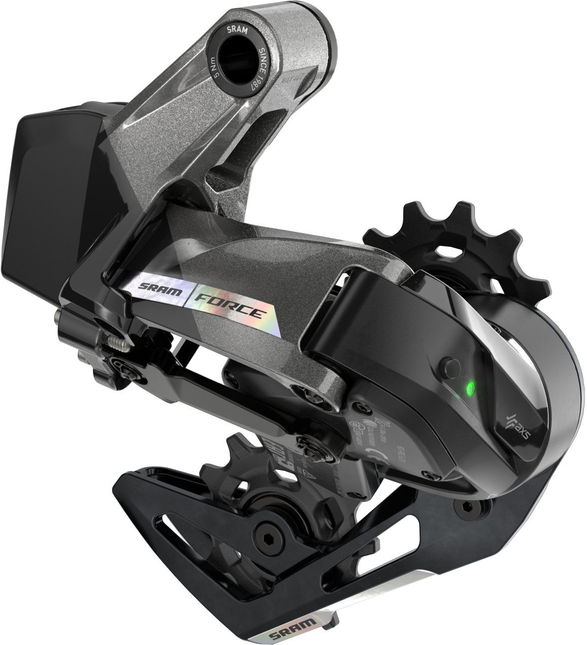 Cambio trasero SRAM Force AXS XPLR 12v, max. 44T, Iridescent (sin batería) tornasolado – vista principal