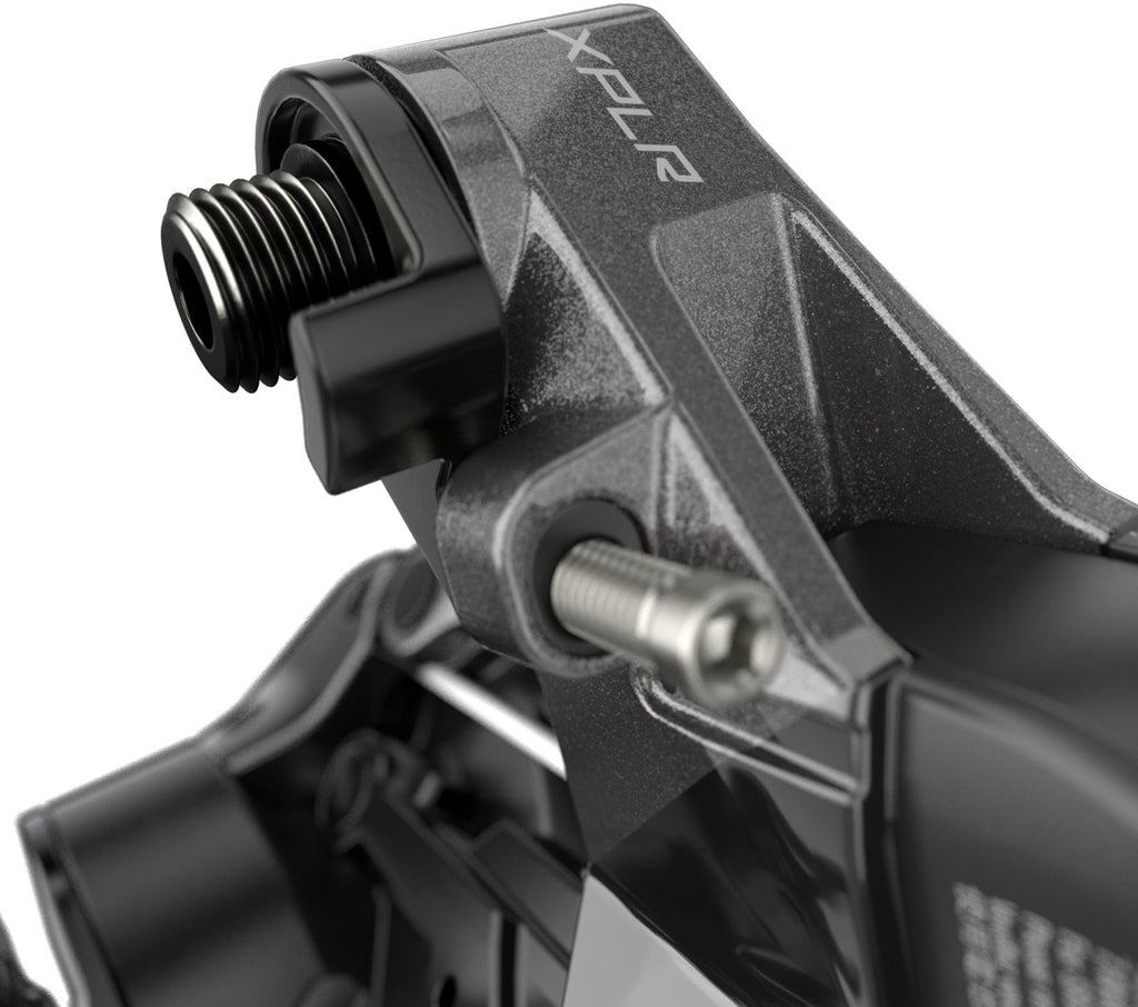 Cambio trasero SRAM Force AXS XPLR 12v, max. 44T, Iridescent (sin batería) tornasolado – vista lateral