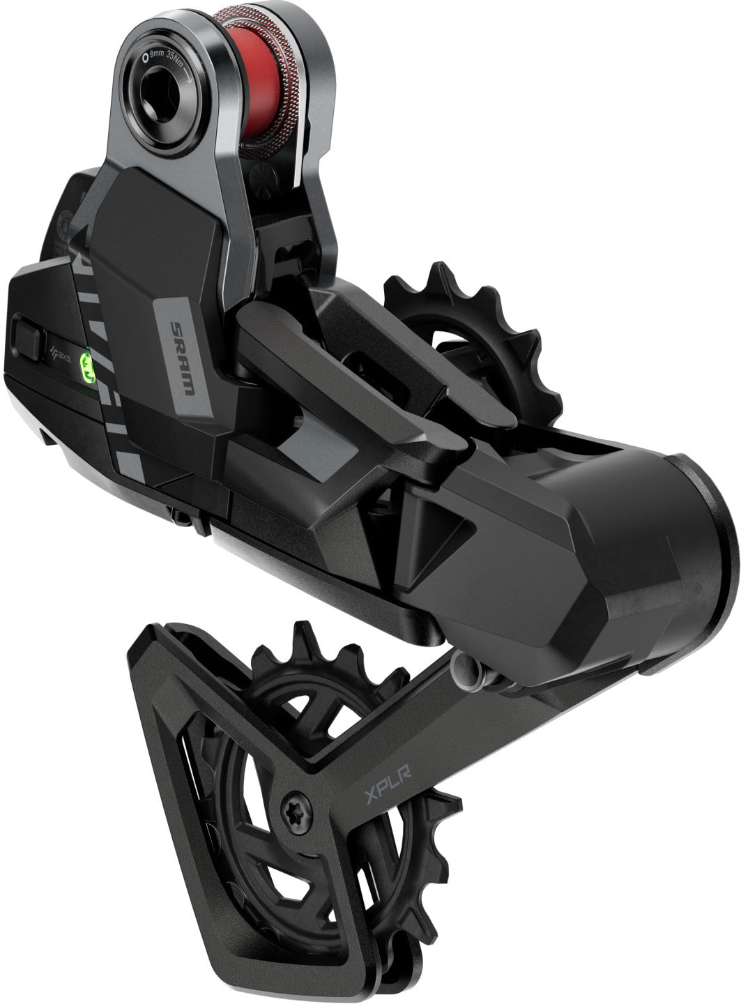 Desviador SRAM Rival AXS XPLR E1, roscado, 13v, max. 46T (sin batería)