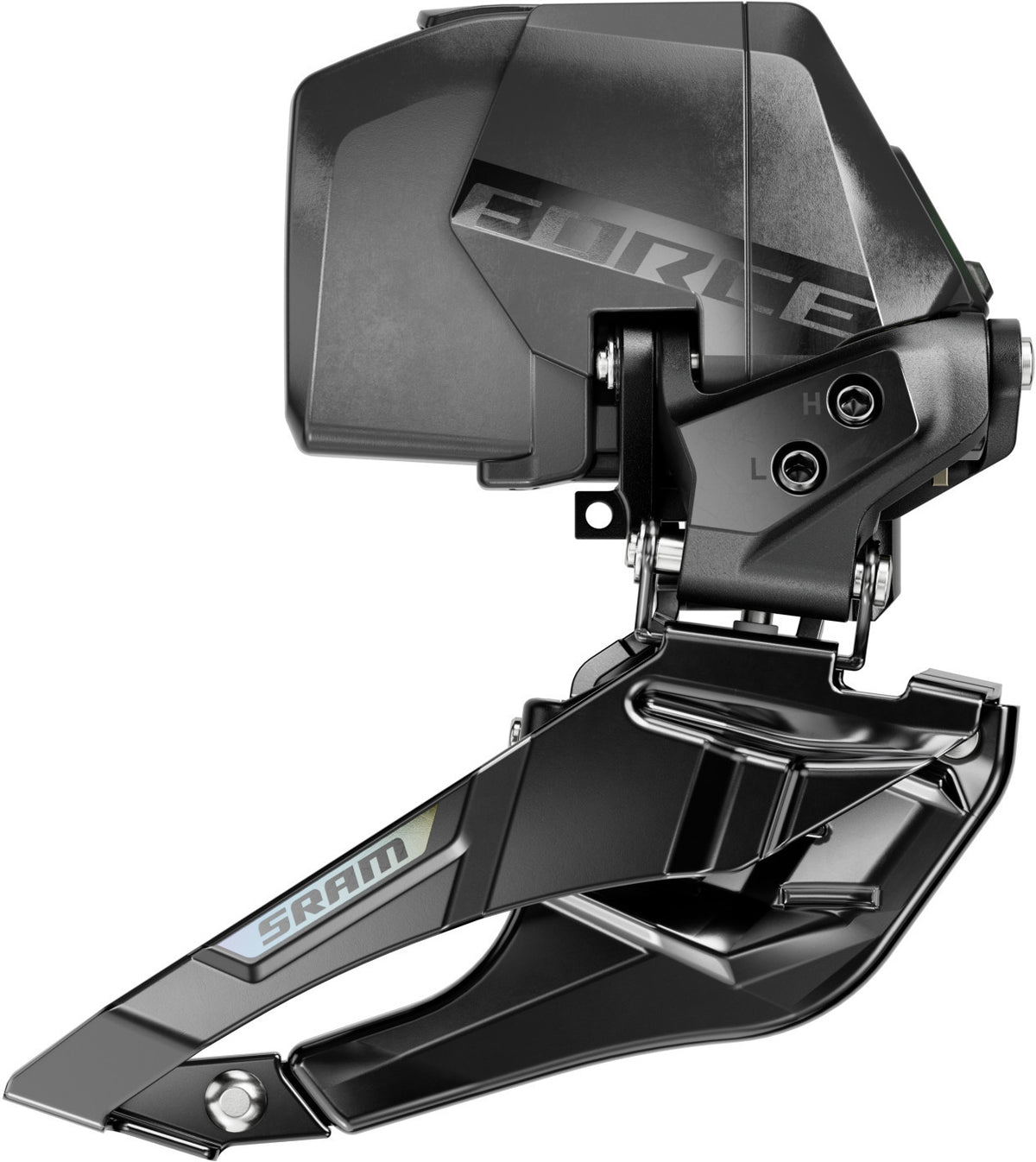 Desviador delantero SRAM Force AXS E1 de soldar (sin batería) negro – vista principal
