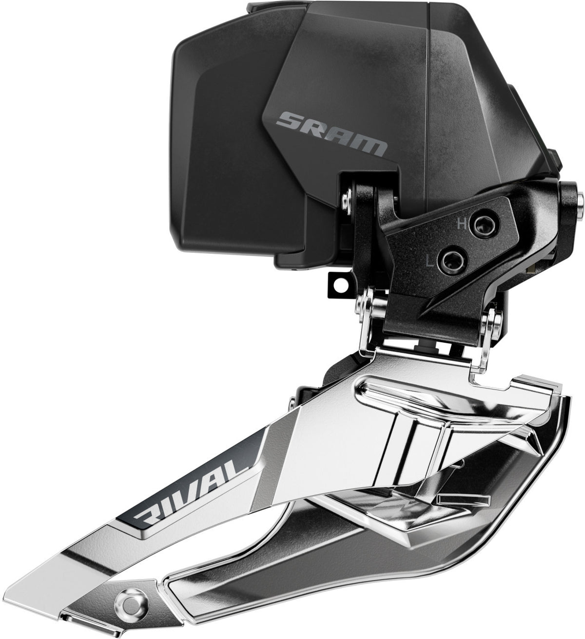 Desviador delantero SRAM Rival AXS E1 de soldar (sin batería) negro – vista principal