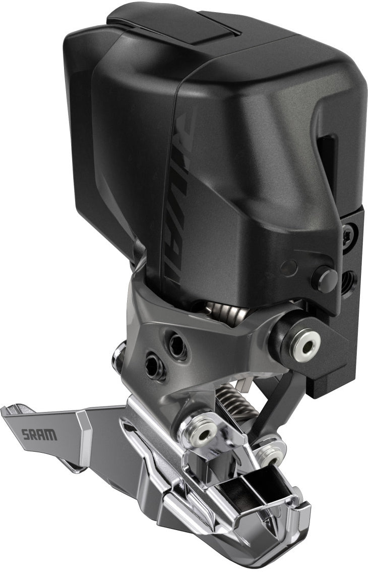 Desviador delantero SRAM Rival eTap AXS de soldar (sin batería) negro – vista lateral