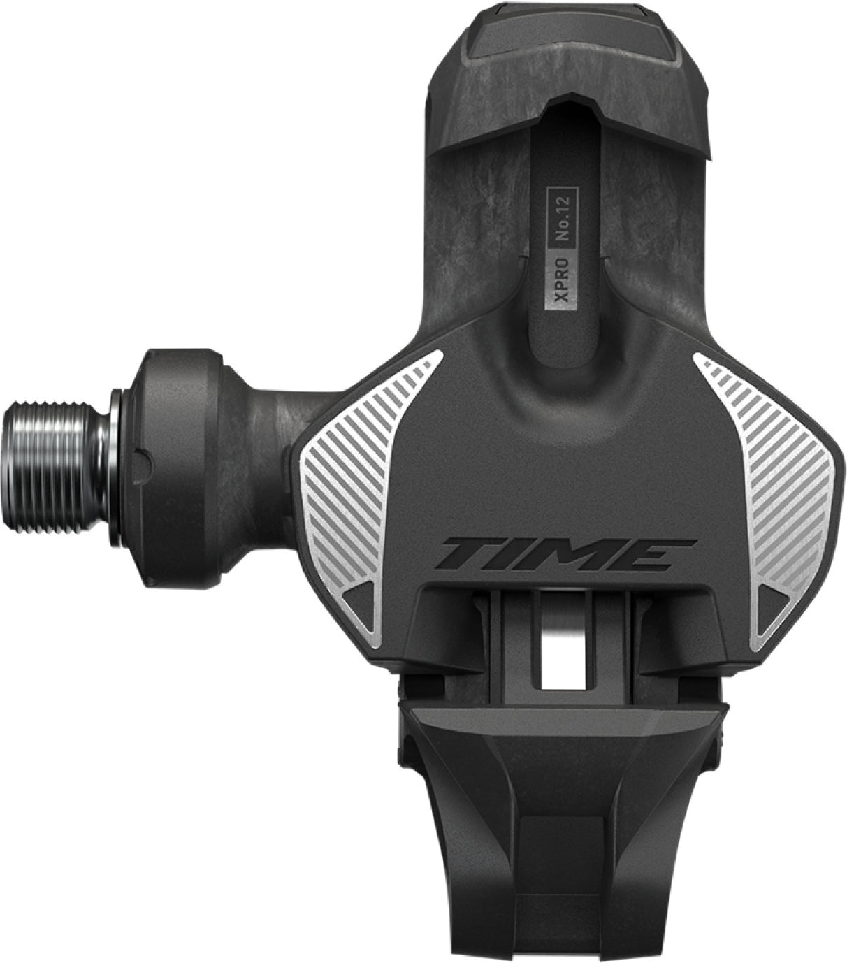 Pedal XPRO 12 C1 — Titanio-Carbono-Plata