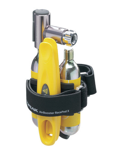 Kit de CO2 Topeak AirBooster Race Pod X negro – vista del kit